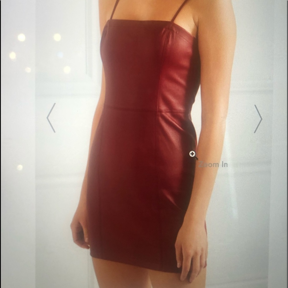 Alexander Wang Leather Dress